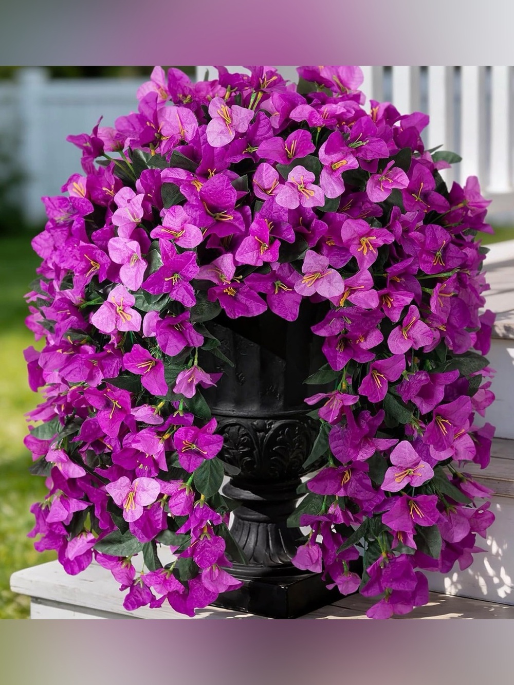 Fake Artificial Flowers for Outdoors Decoration 2 pcs